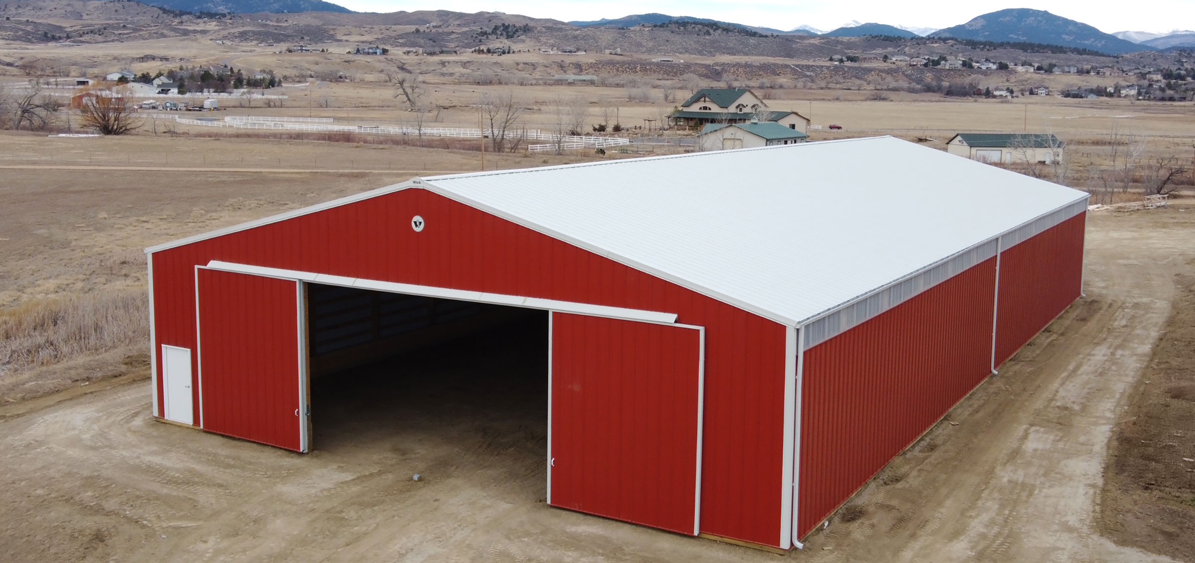 Pole Barn Machine Shed